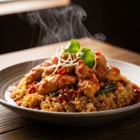 Chicken Chilli Pot Rice/Noodle