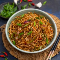 Chicken Chilly garlic Noodles