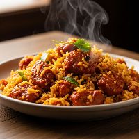 Chicken Chilly Kapsa (Half)