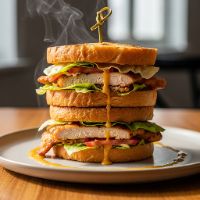 Chicken Club Grill Sandwich