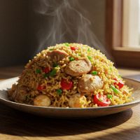 Chicken Comb. Fried Rice (Half)