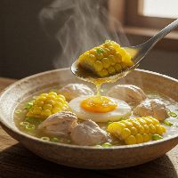 Chi. Corn Egg Soup