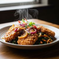 Chicken Crunchy Meal Combo (As Per Size)