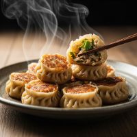 Chicken Fan Fry Momo's (8 Pcs.)