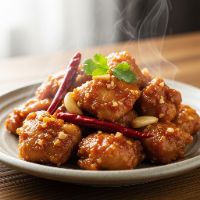 Chicken Garlic Chilly (Dry)