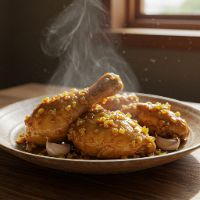 Chicken Garlic Ginger (Dry / Gravy)