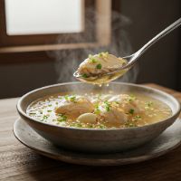 Chicken Garlic Soup (Half)