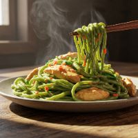 Chi. Green Hand Noodles