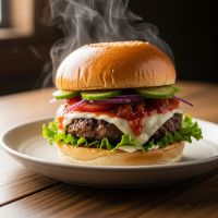 Chicken Herb Infused Signature Burger