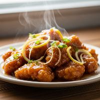 Chicken Honey Lemon Crispy (Half)