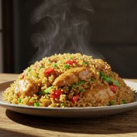 Chicken Hong Kong Fried Rice