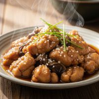 Chicken in Oyester Sauce