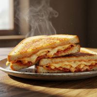 Chicken Italian Cheese Grilled Sandwich (3 Slice)
