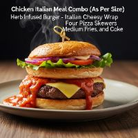 Chicken Italian Meal Combo (As Per Size)
