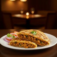 Chicken Keema Parotha