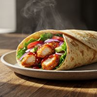 Chicken Korean Wrap