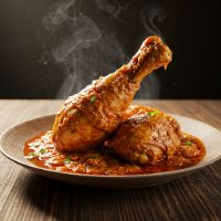 Chicken Leg Masala Dry (New) (Full)