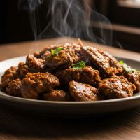 Chicken Liver Masala or Dry