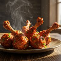 Chicken Lollipop Chilli (Dry)