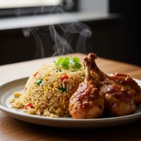 Chicken Lollipop Fried Rice (MEDIUM)