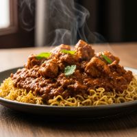 Chicken Makhani Gravy Maggi