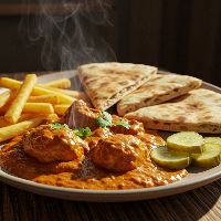 Chicken Masala Platter