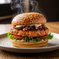 Chicken Maxican Burger