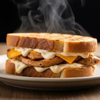 Chicken Mayo Cheese Grill Sandwich