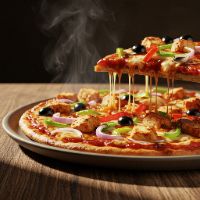 Chicken Non-Veg Extravaganza Pizza (Reg)