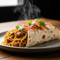 Chicken Noodles Frankie