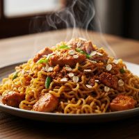 Chicken Oats Masala Maggi