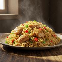 Chicken Peking Fried Rice