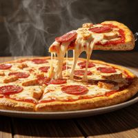 Chicken Pepperoni Pizza (Reg)