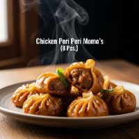 Chicken Peri Peri Momo's (8 Pcs.)