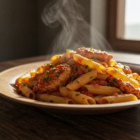 Chicken Red Sauce Pasta