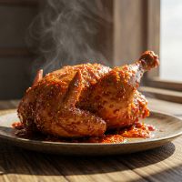 Chicken Roasted Chilly