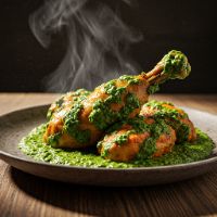 Chicken Saghwala (Palak)