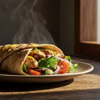 Chicken Salad Shawarma