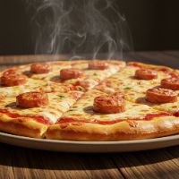 Chicken Sausages Pizza (Single Topping)