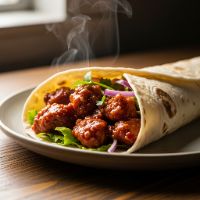 Chicken Schezwan Frankie