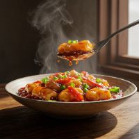 Chi. Schezwan Manchow Soup Half