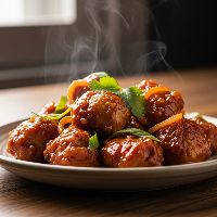 Chicken Schezwan Manchurian (Half)