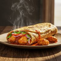 Chicken Schezwan Shawarma (Small)