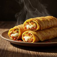 Chicken Shahi Roll With Cheese