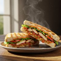 Chicken Shawarmazing Spl. Grilled Sandwich (3 Slice)