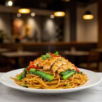 Chicken Singapore Noodles
