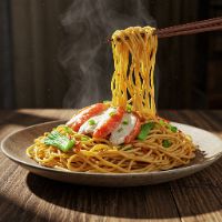 Chi. Singapori Noodles Half