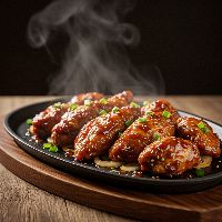 Chicken Sizzlers (BBQ, Kung Pao, Black Pepper)