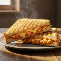 Chicken Spicy Cheese Grilled Sandwich (3 Slice)