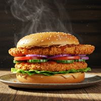 Chicken Strip Burger